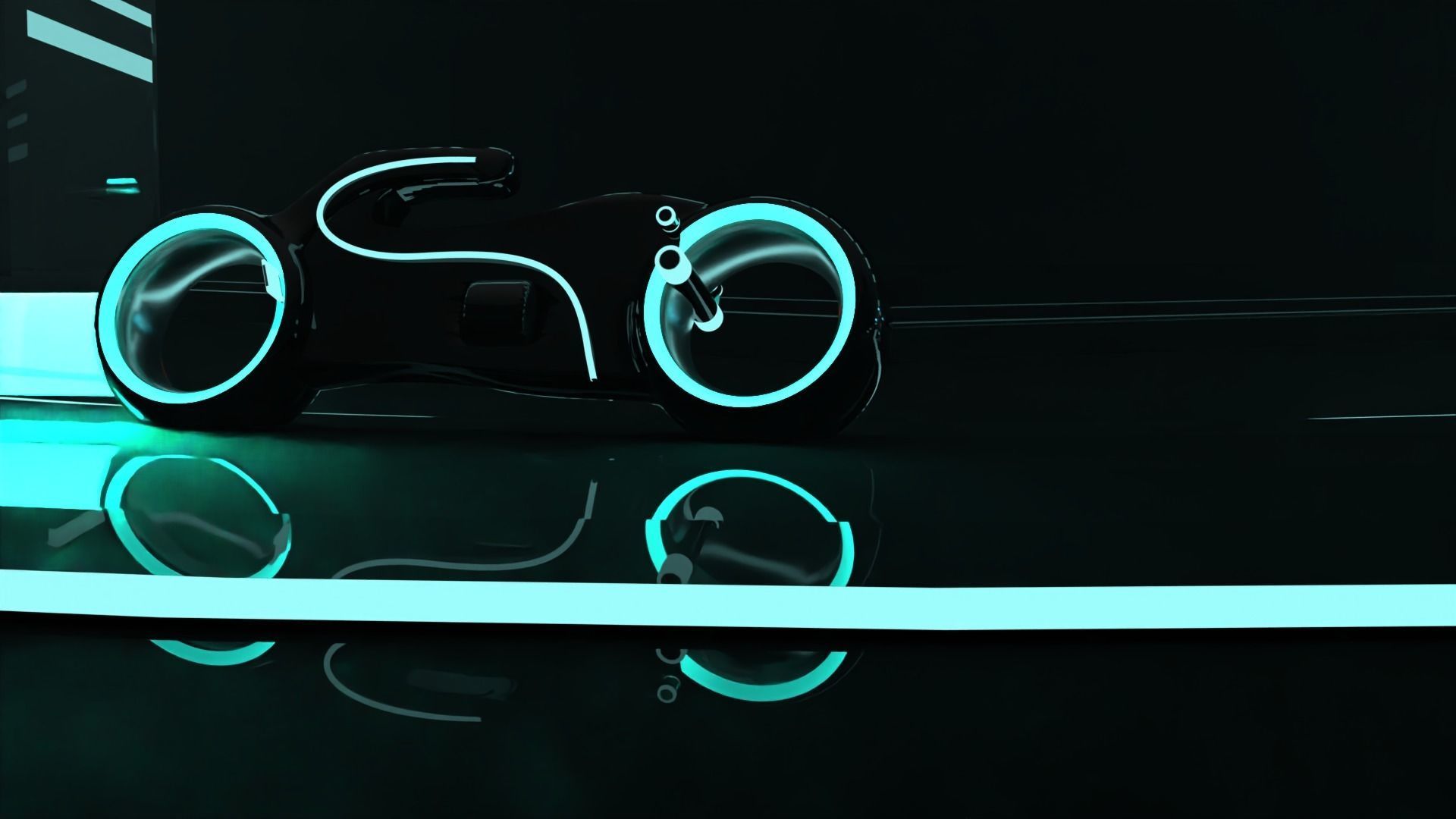 Tron City 3D model_11