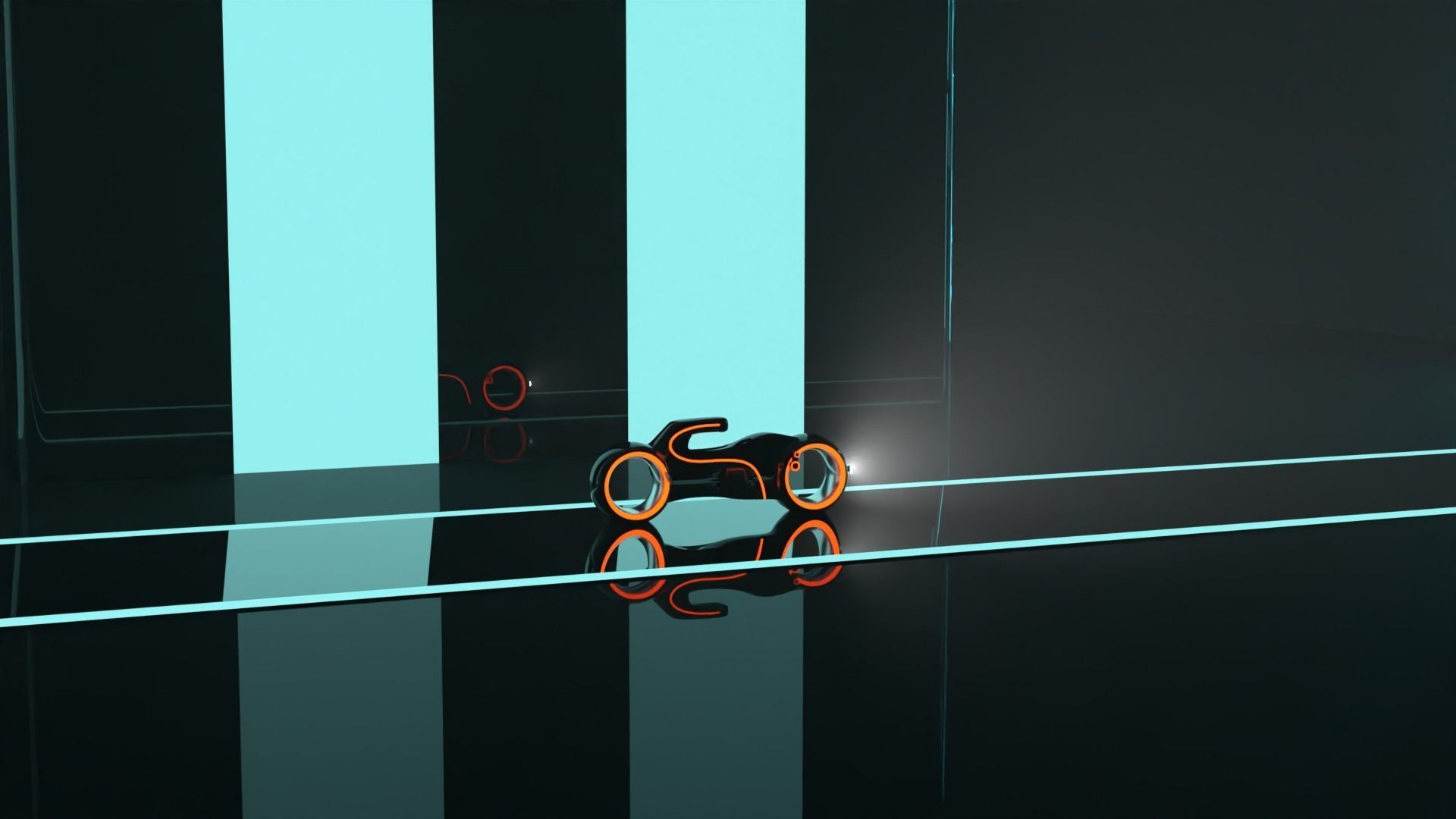 Tron City 3D model_9