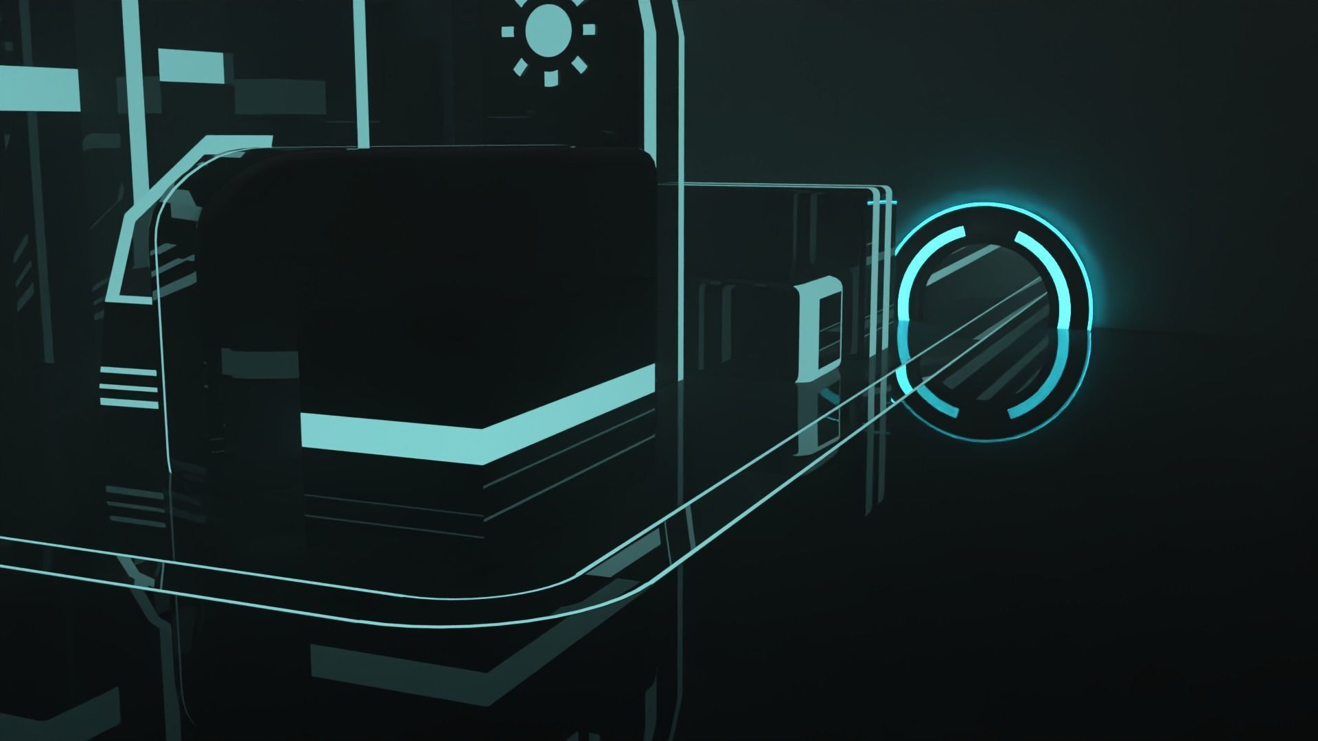 Tron City 3D model_7