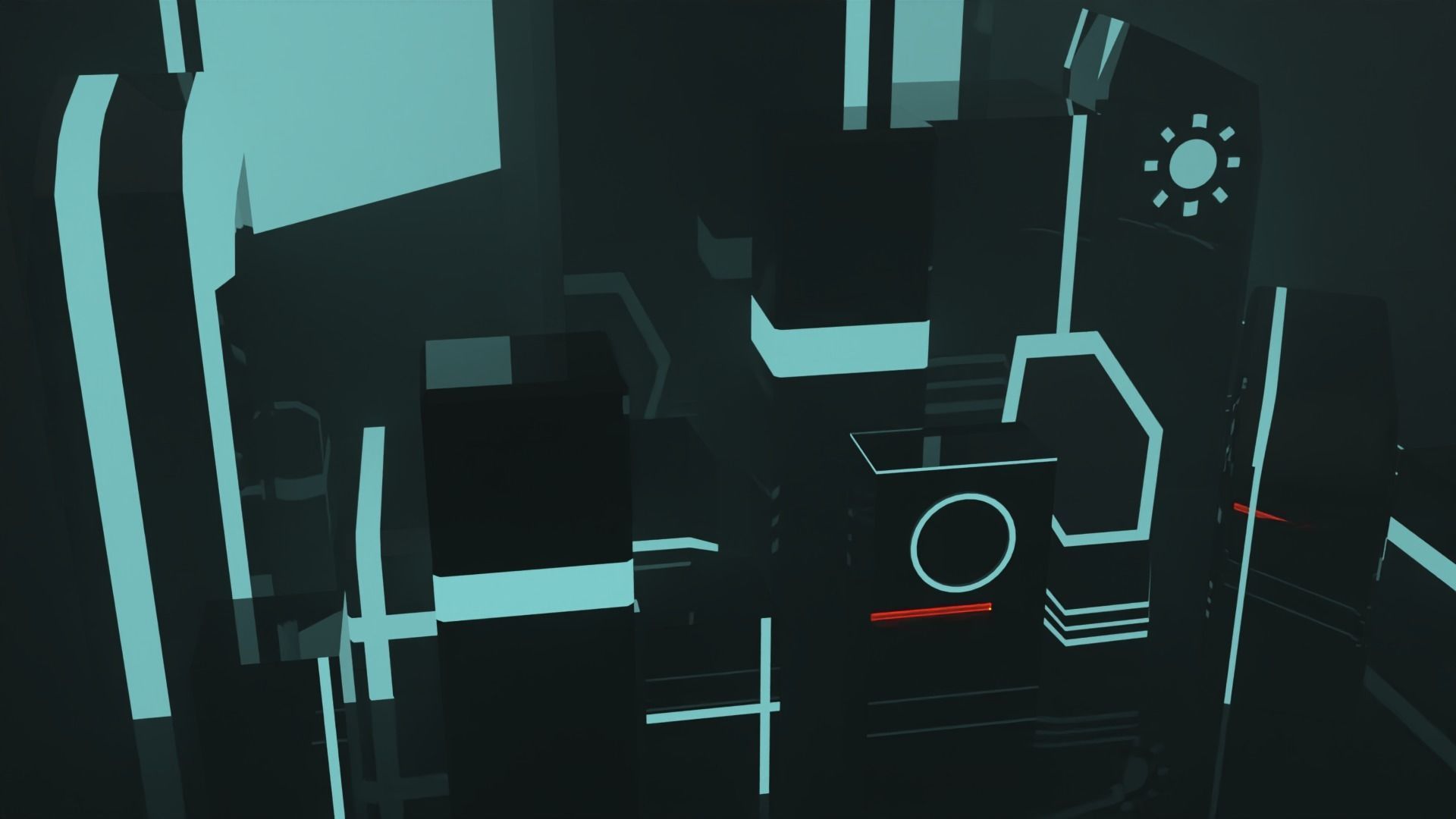 Tron City 3D model_6