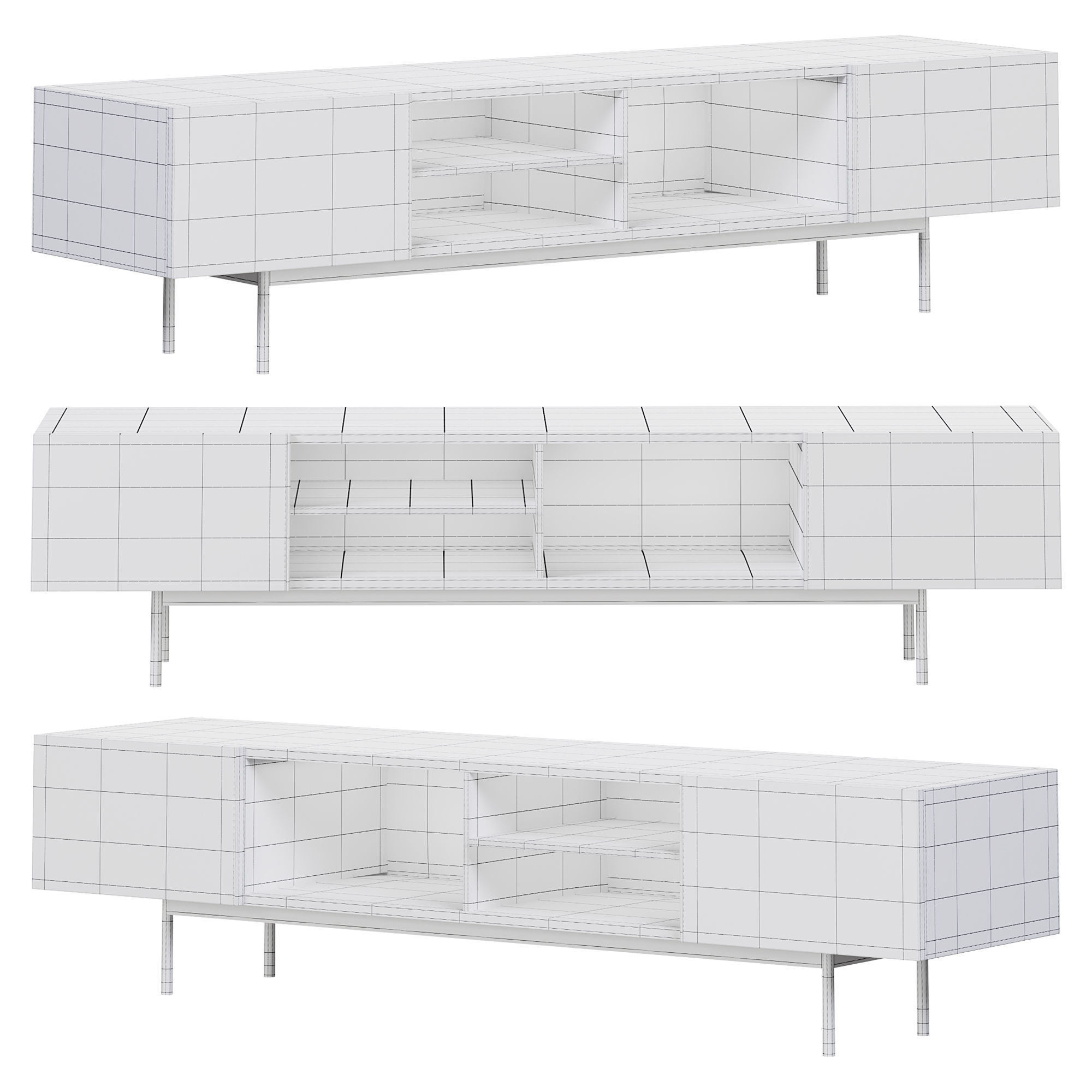 CUBA TV CABINET by laskasas  3D model_3