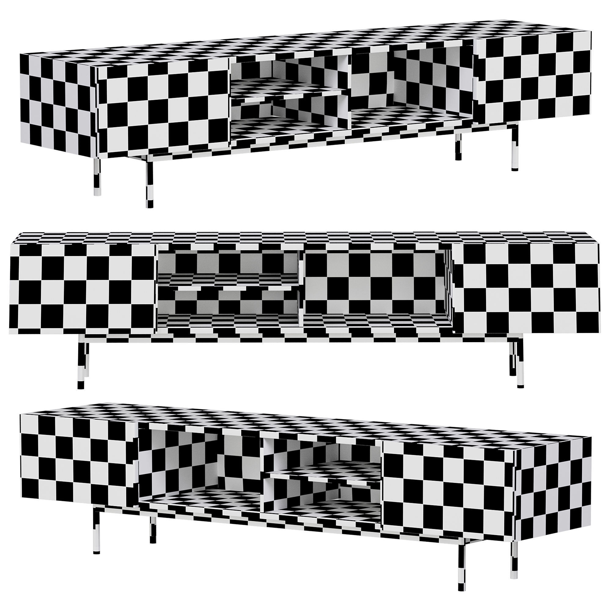 CUBA TV CABINET by laskasas  3D model_4