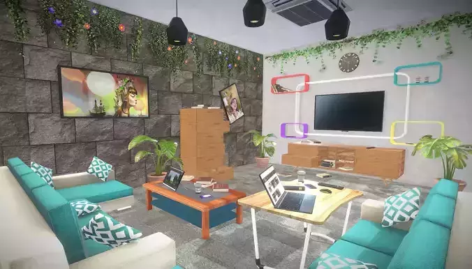 Modern Living Room Interior Design Home