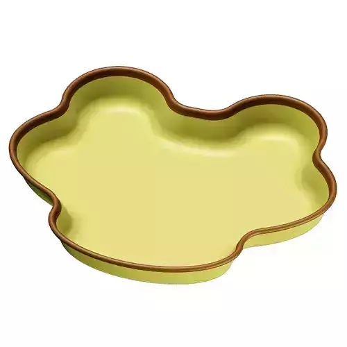Kids Colour Plate 3D model
