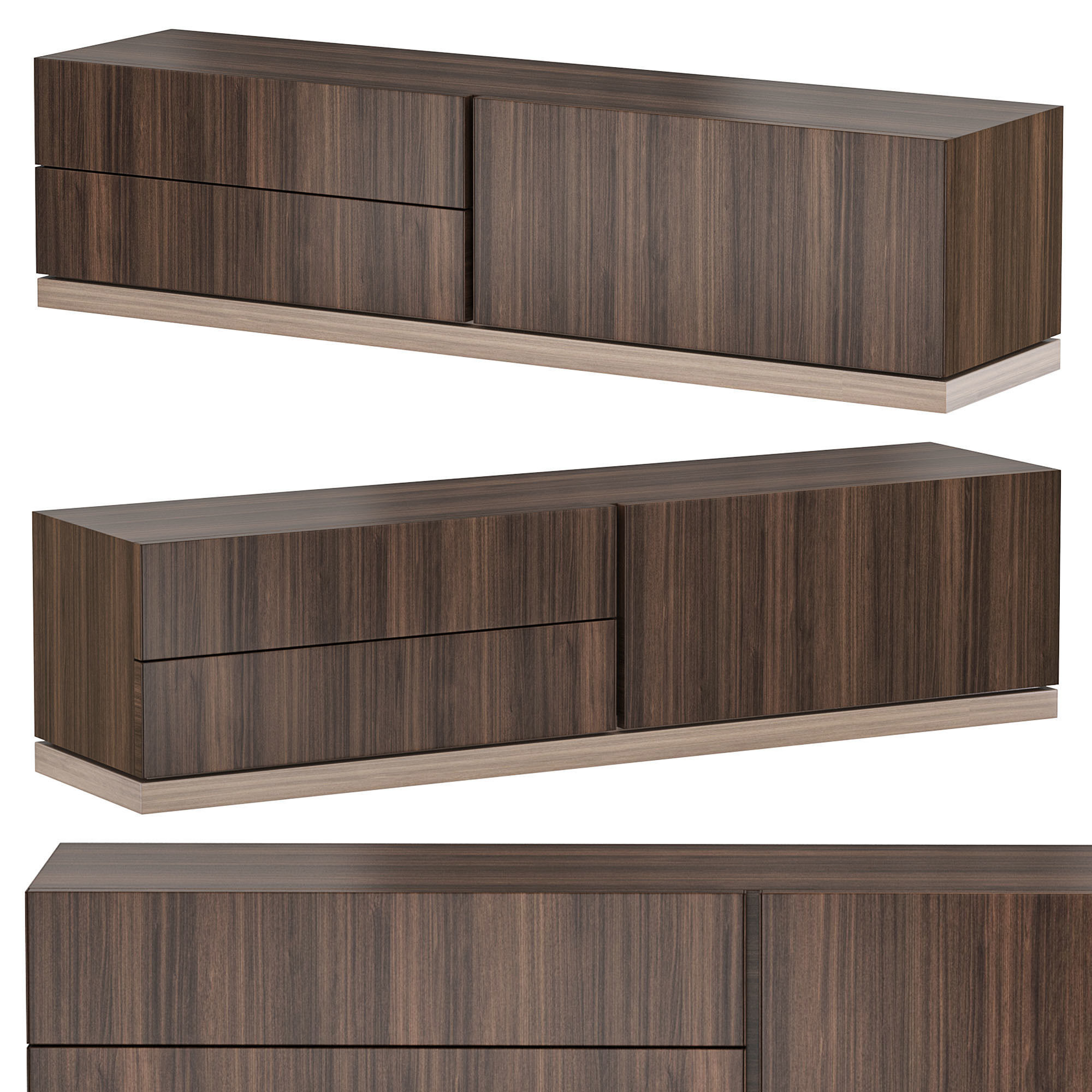 PAM TV CABINET by laskasas 3D model_2