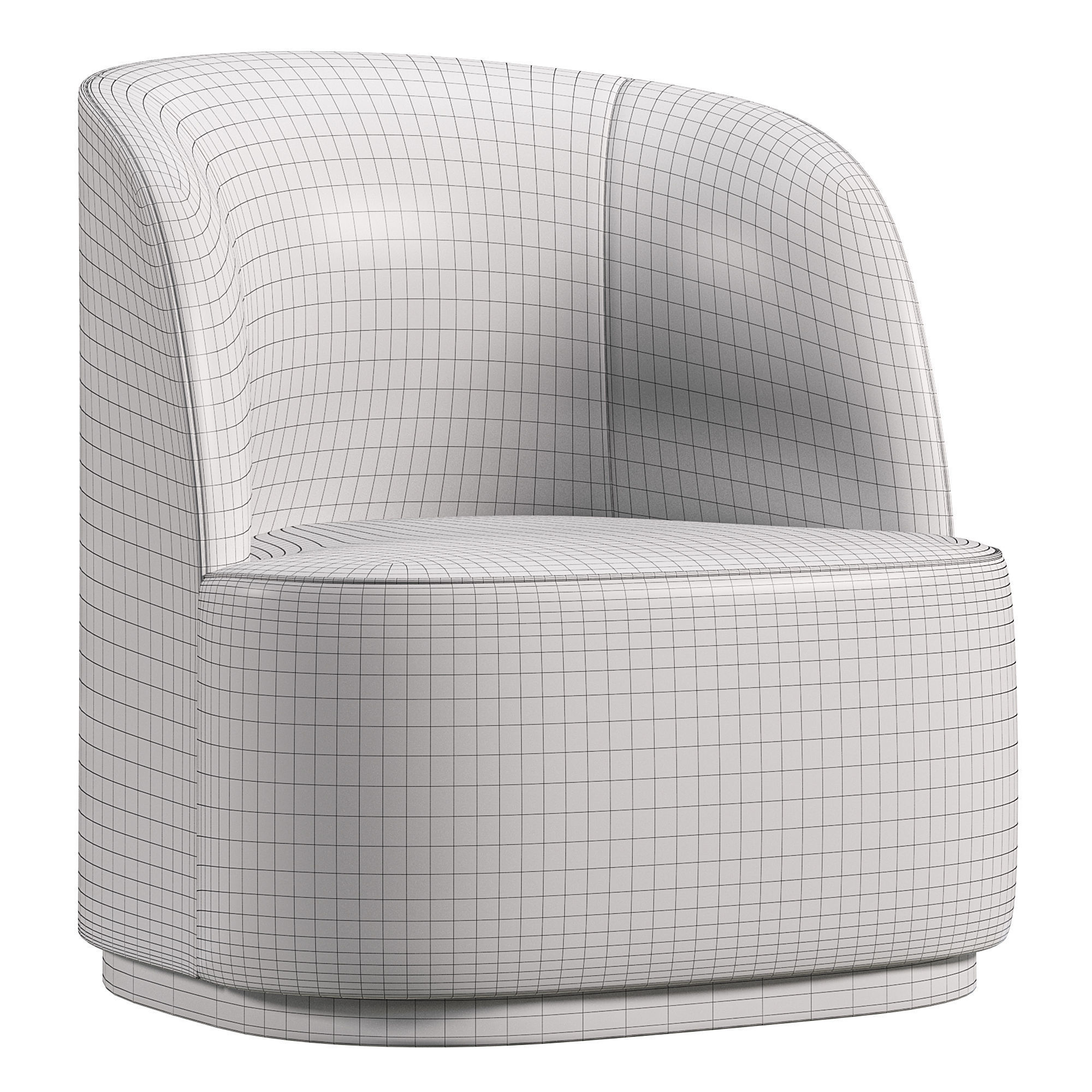 ATLANTA ARMCHAIR by laskasas 3D model_3