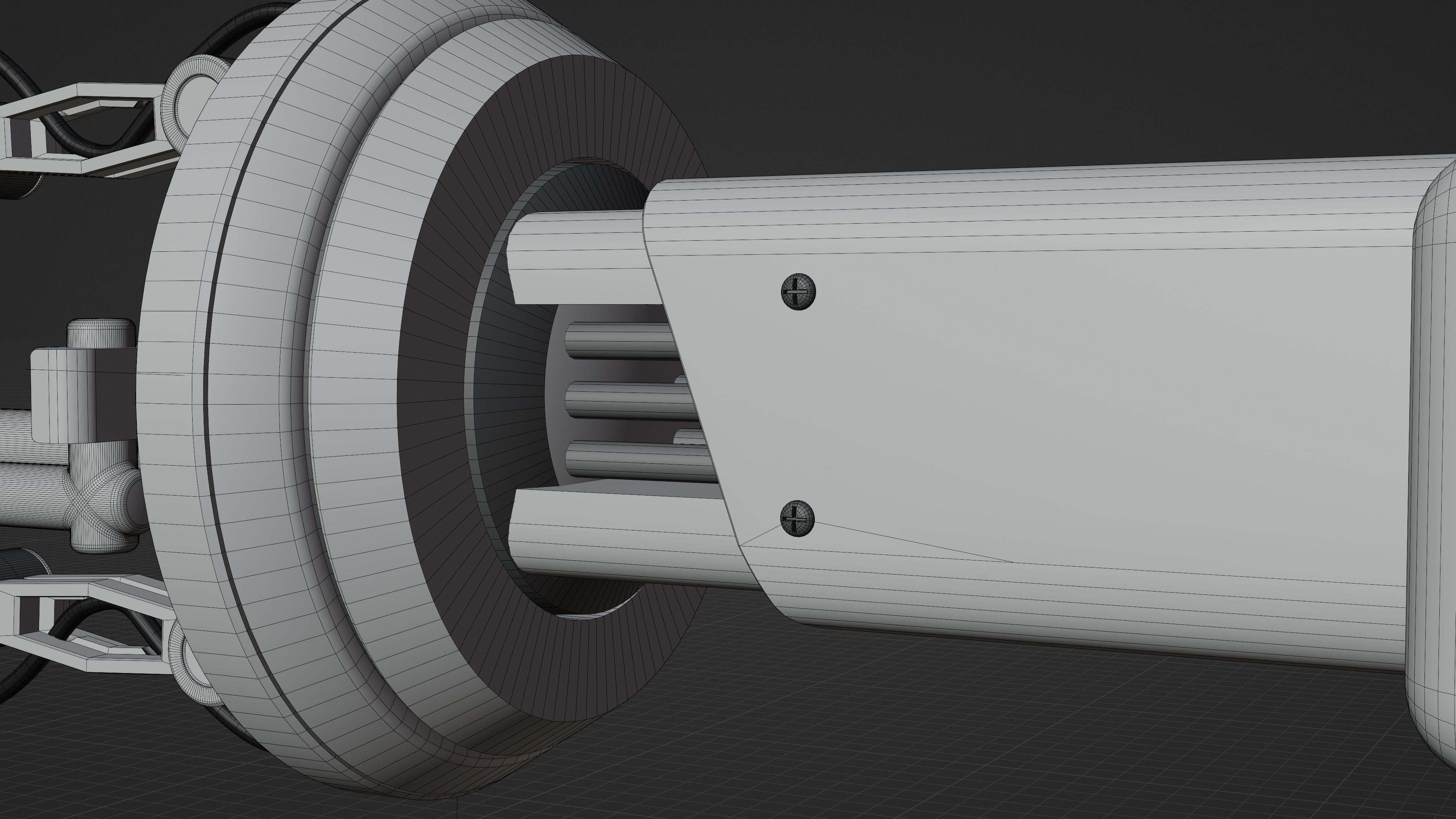 Robot hand 3D model_10