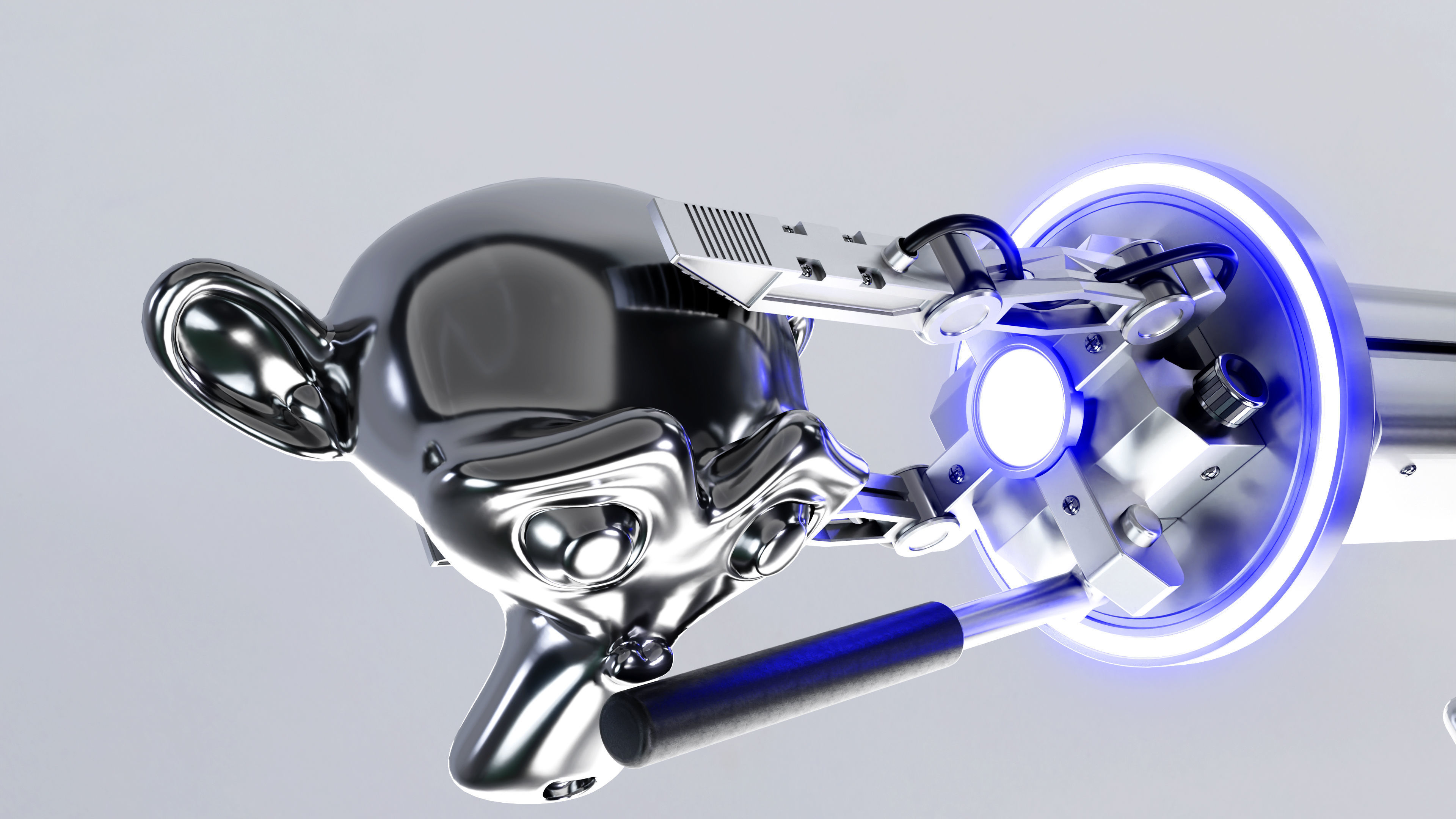 Robot hand 3D model_1