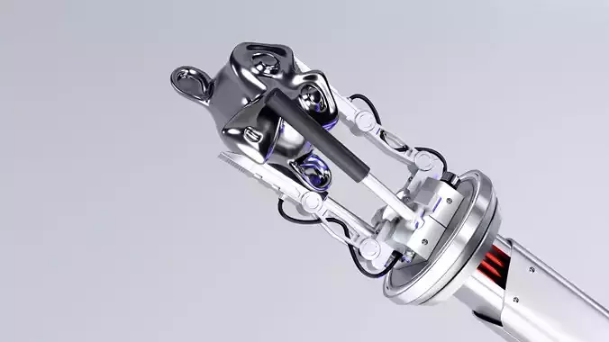 Robot hand 3D model