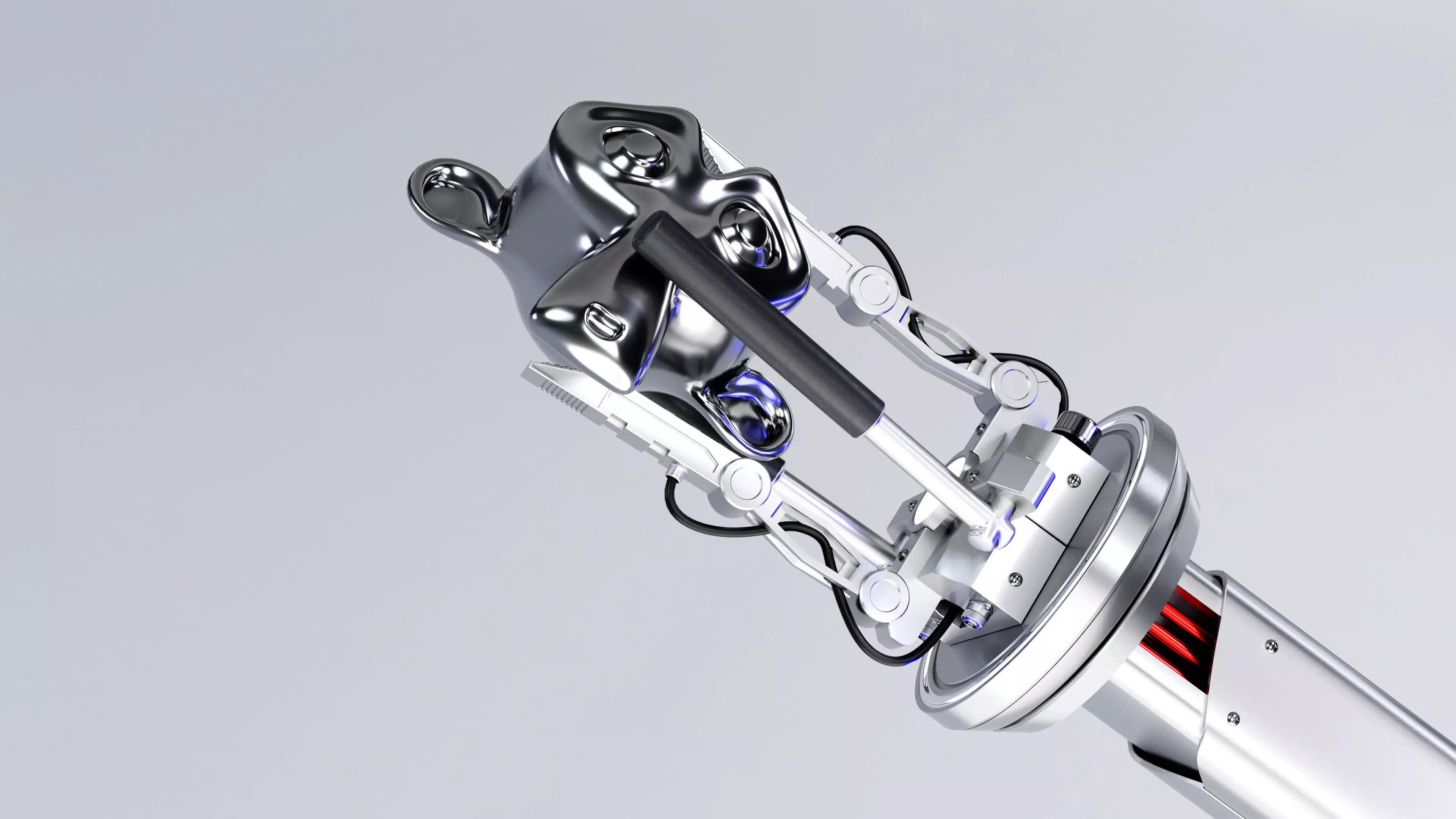 Robot hand 3D model_0