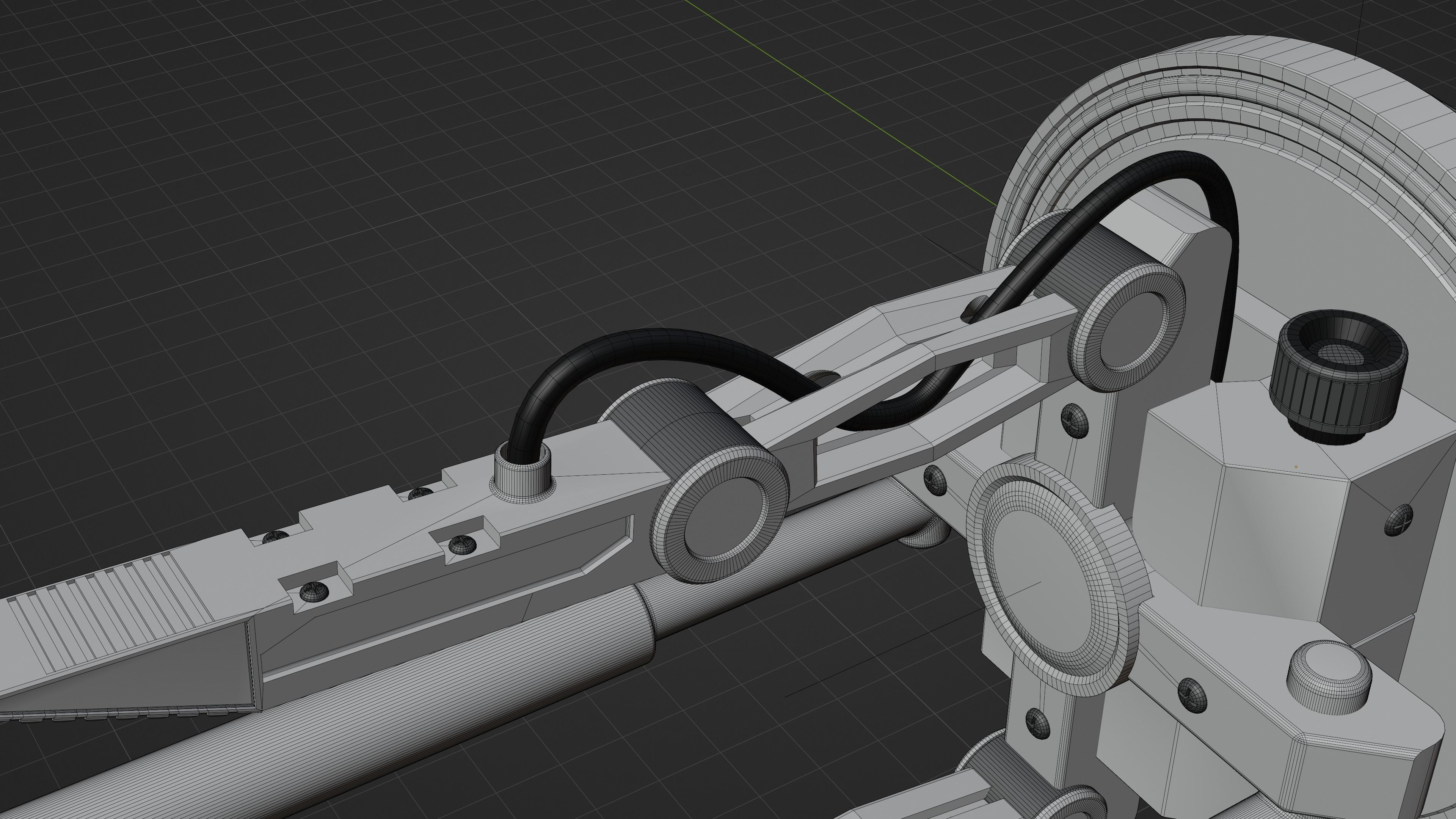 Robot hand 3D model_9