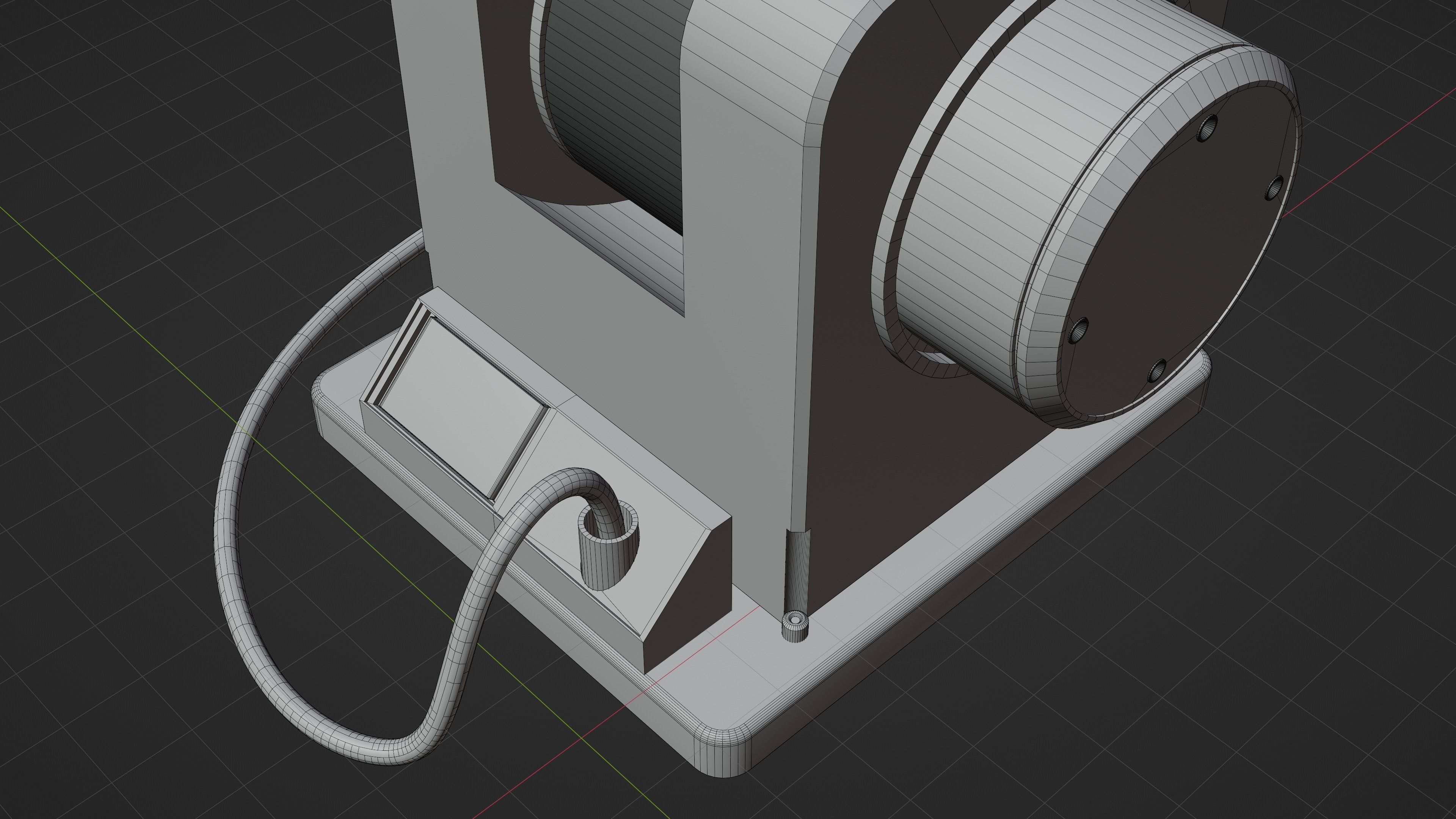 Robot hand 3D model_12