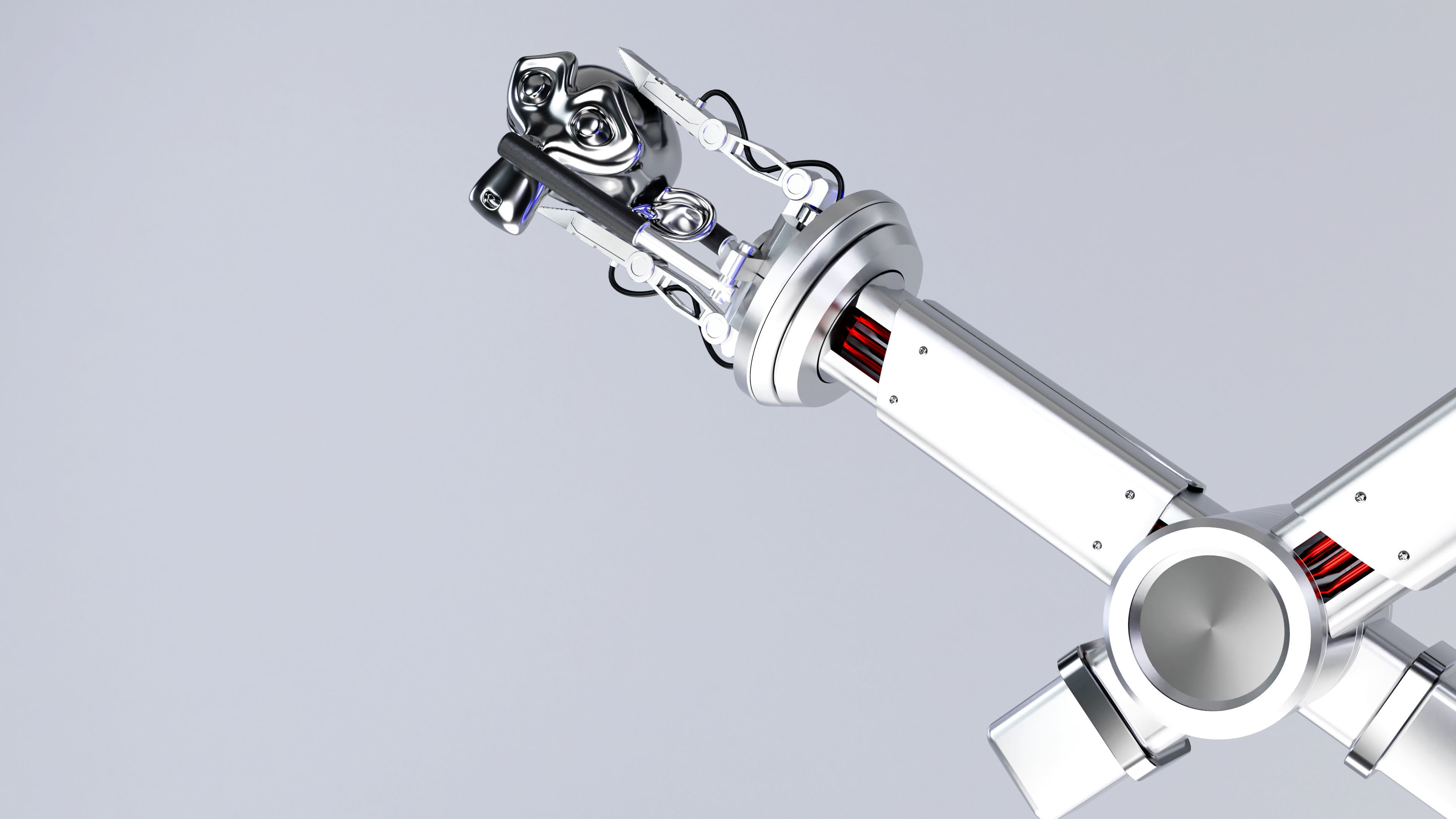 Robot hand 3D model_2