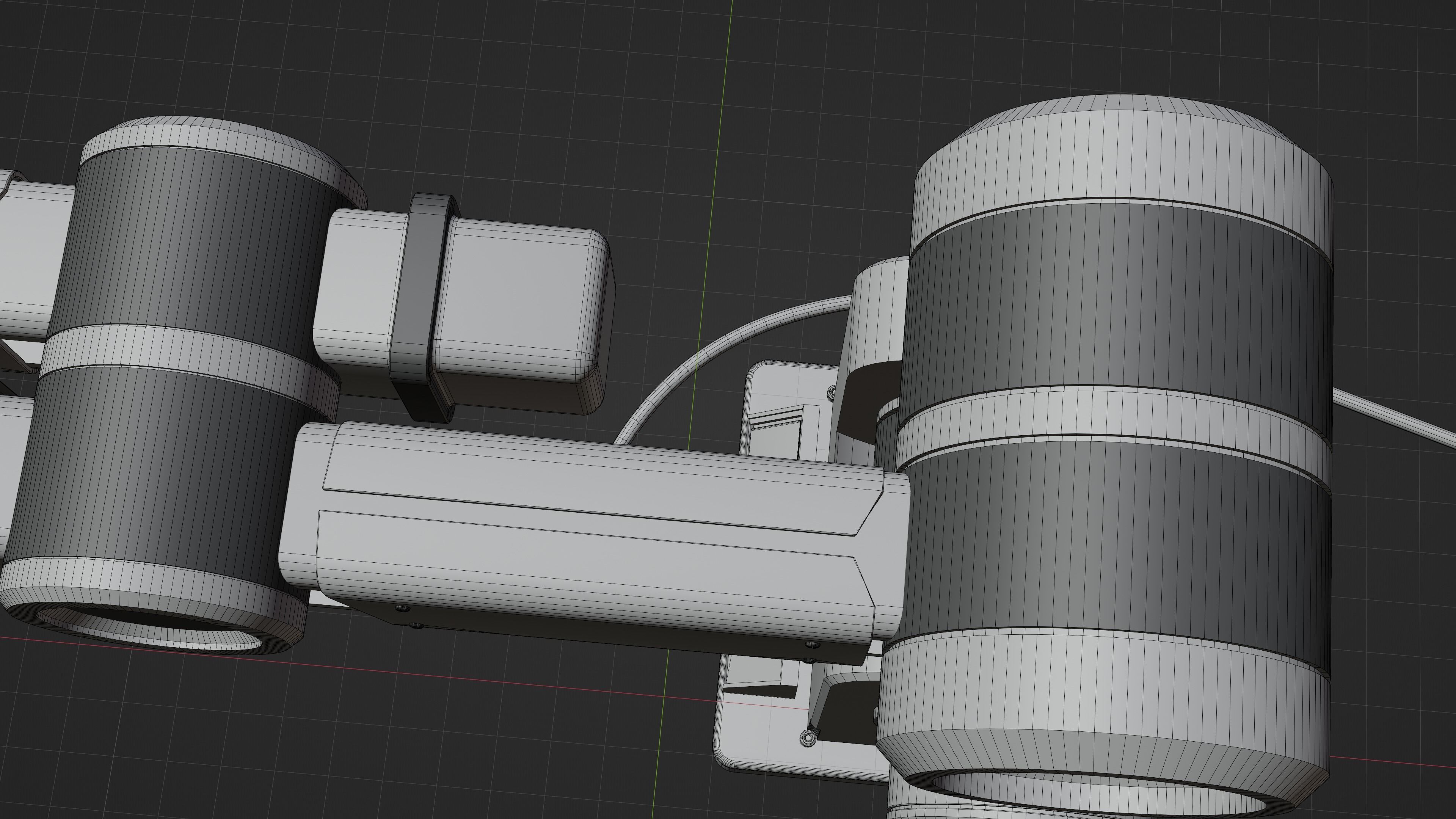 Robot hand 3D model_11
