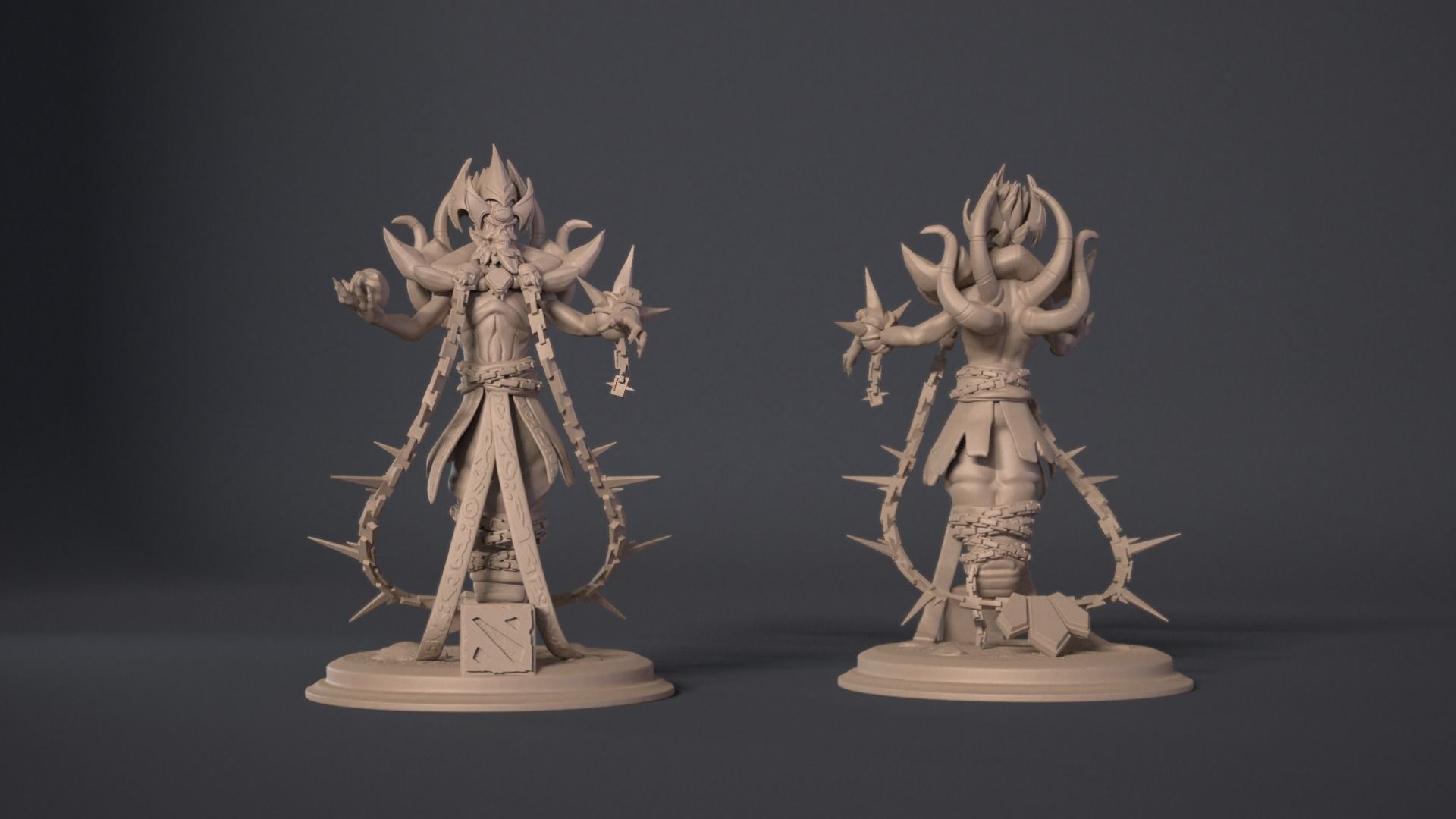 Lich hero 3D print model_2