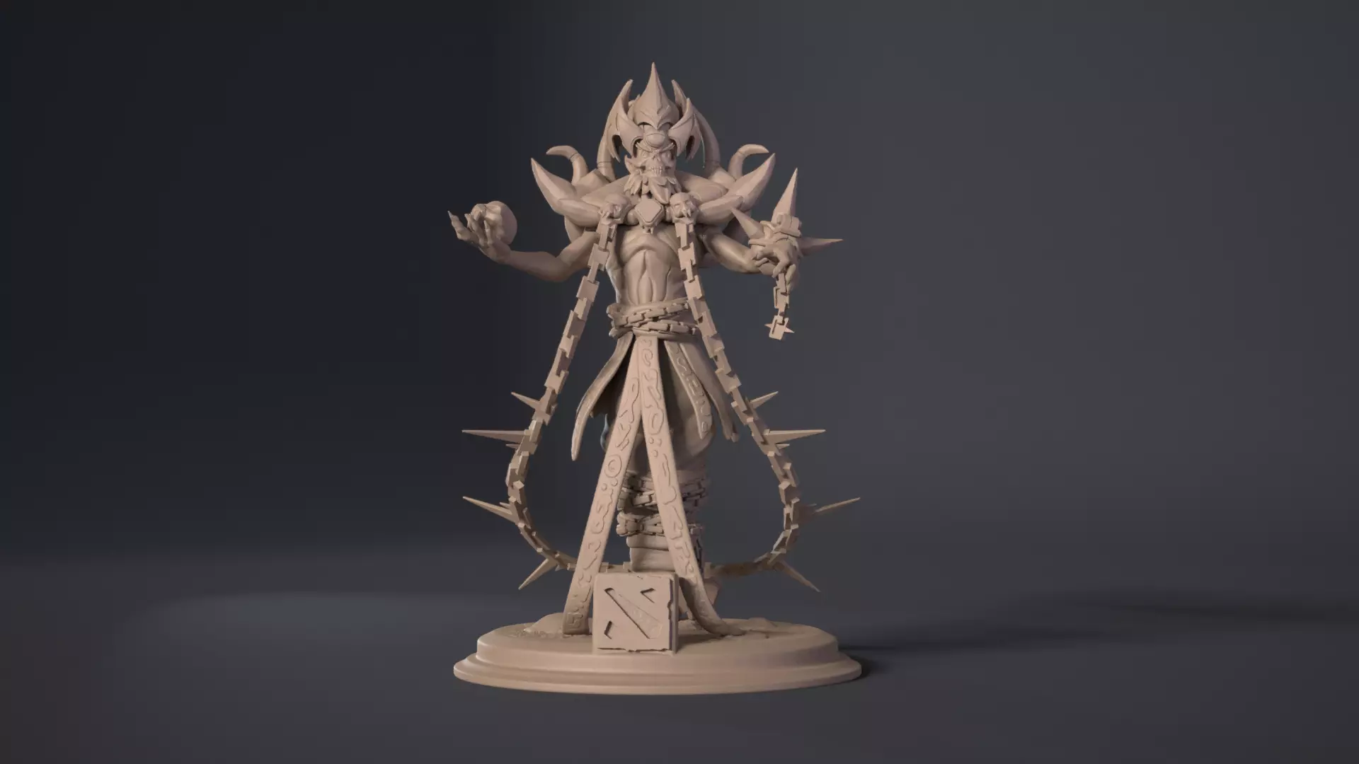 Lich hero 3D print model_0