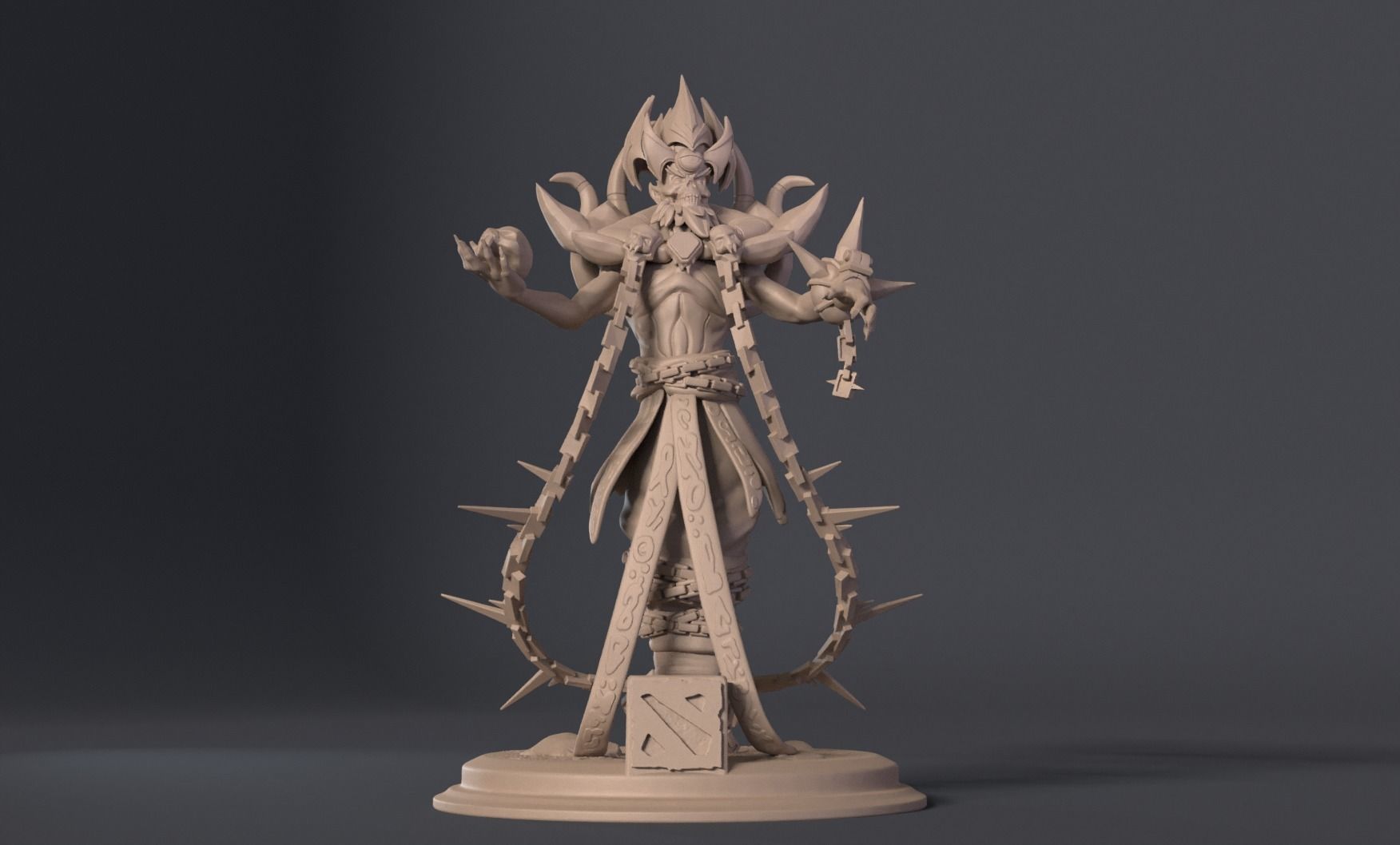 Lich hero 3D print model_1