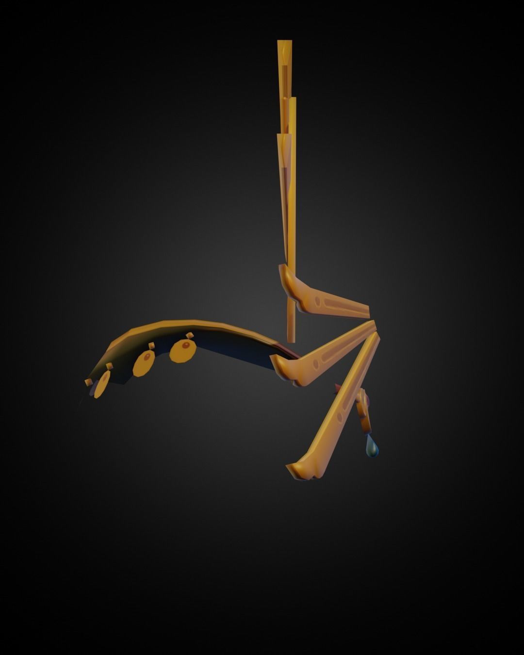 The Legend of Zelda Riju Crown for Cosplay 3D print model_7