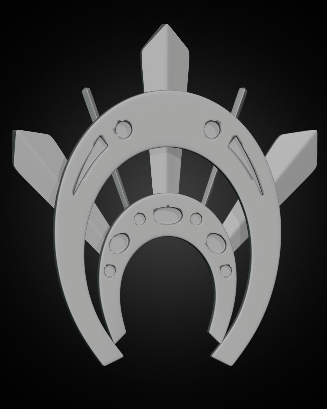 The Legend of Zelda Riju Crown for Cosplay 3D print model_18