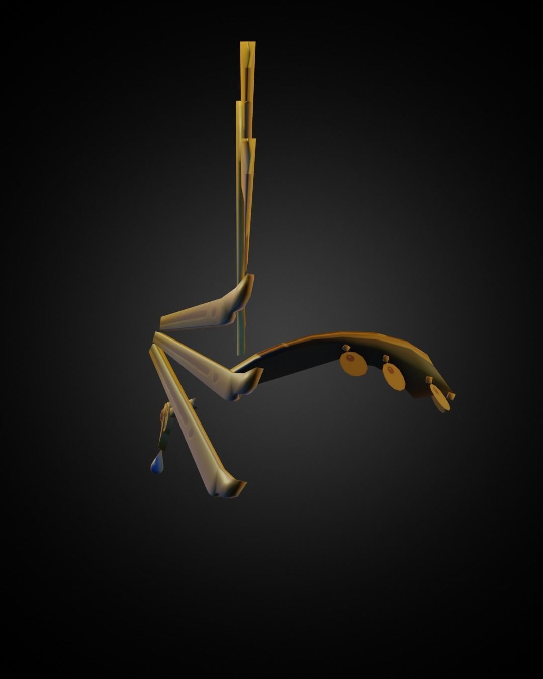 The Legend of Zelda Riju Crown for Cosplay 3D print model_3