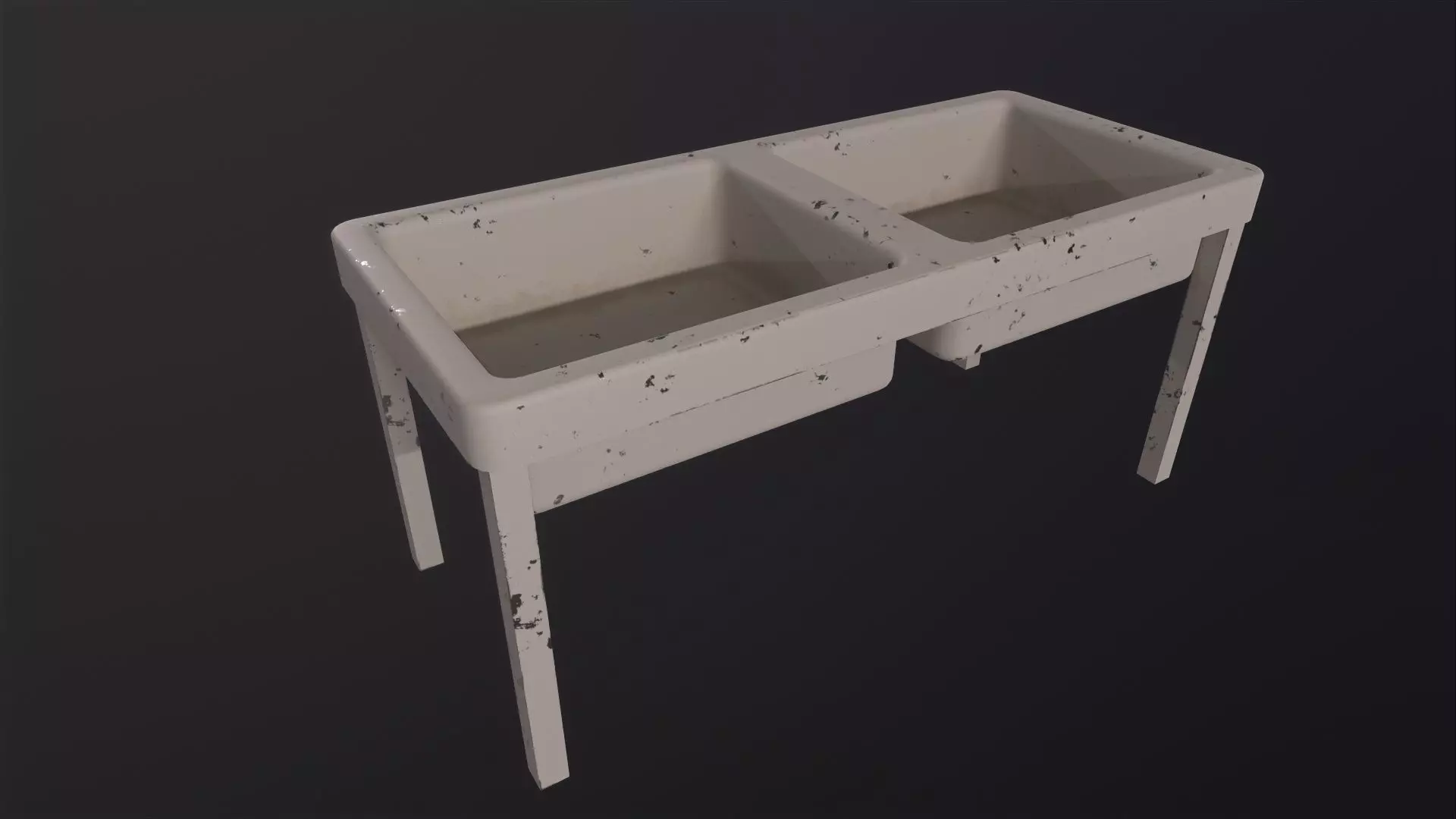 Decontamination Sink 3D Model Low-poly 3D model