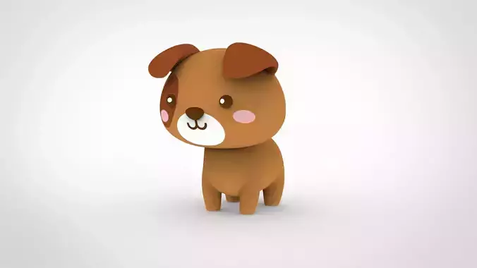 Cartoon Bear v001 character 