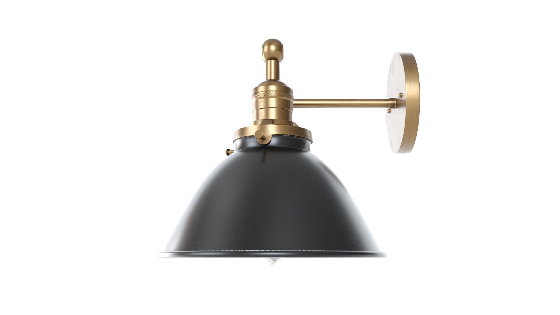 Tube Vanity Lamp 3D model_8