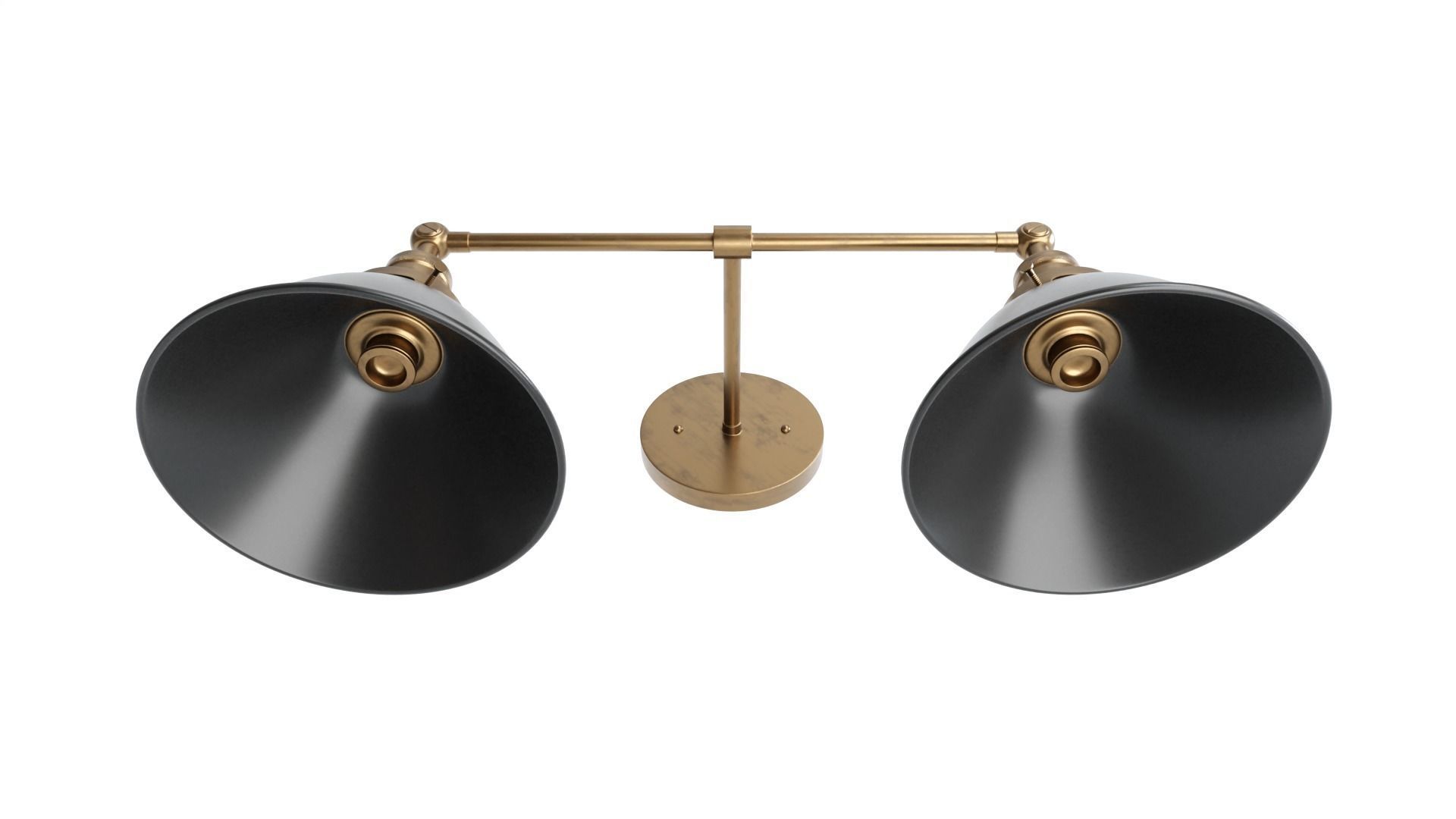 Tube Vanity Lamp 3D model_3