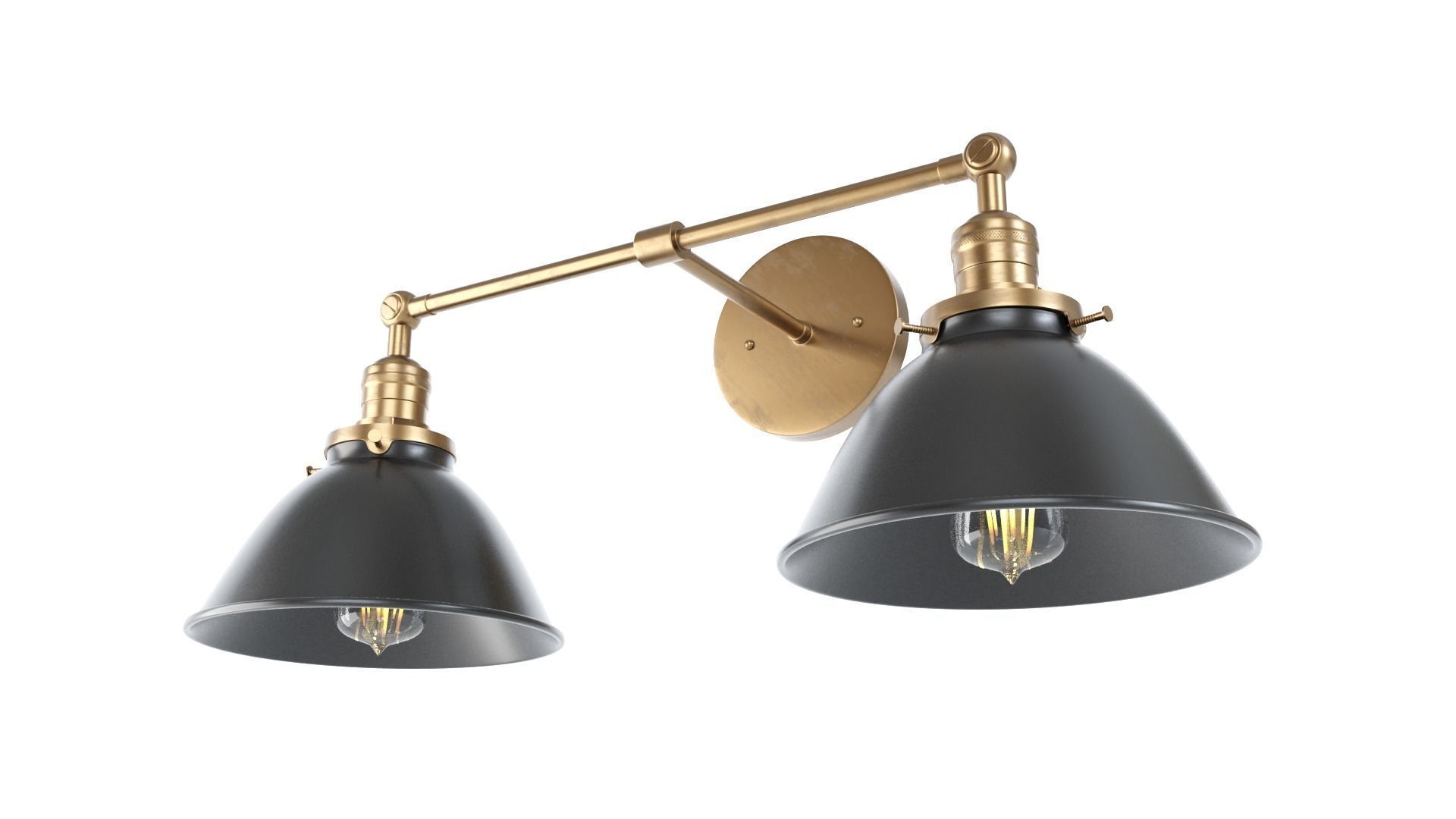 Tube Vanity Lamp 3D model_4