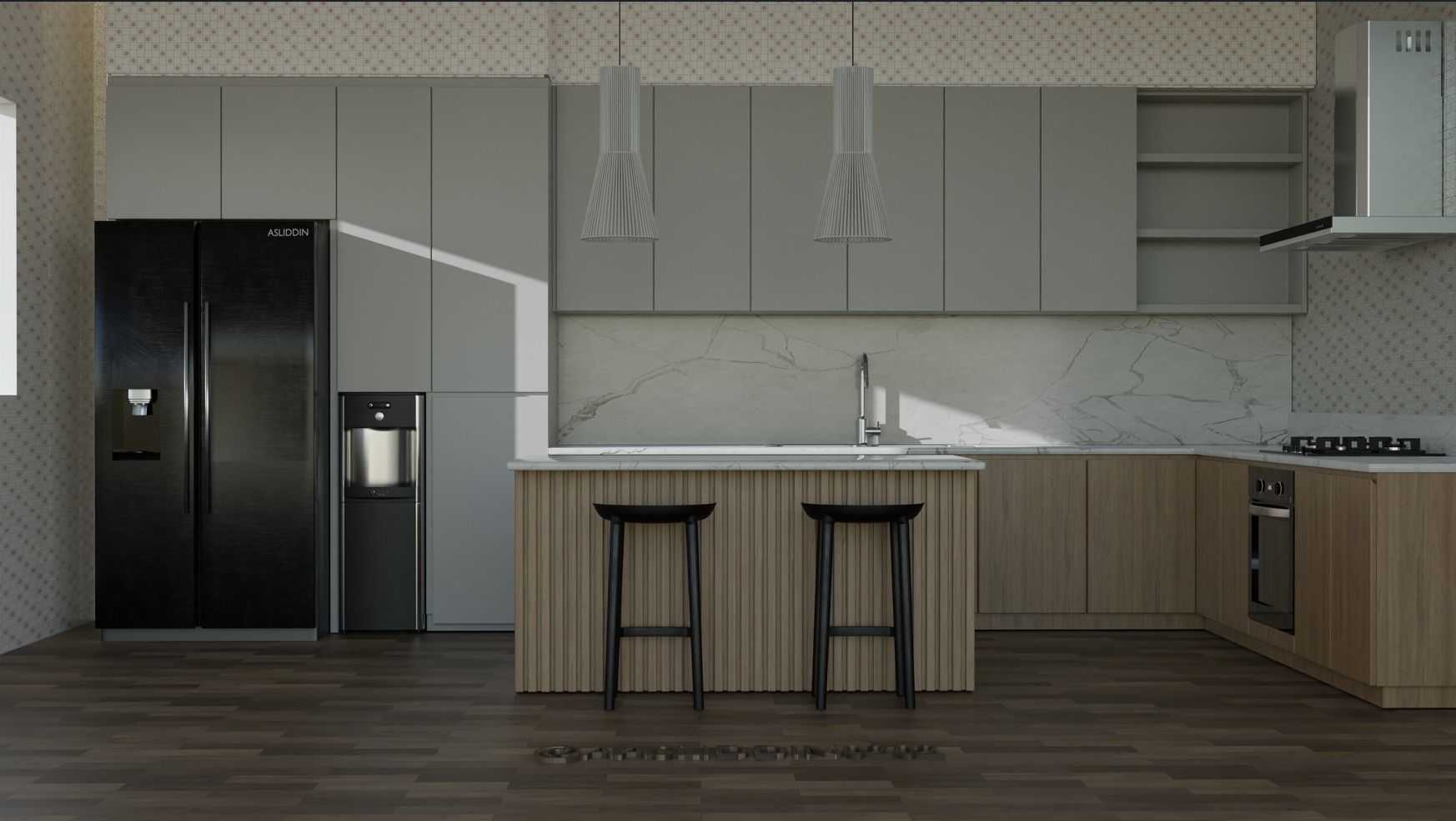 KITCHEN - 3D MODEL Free 3D model_2