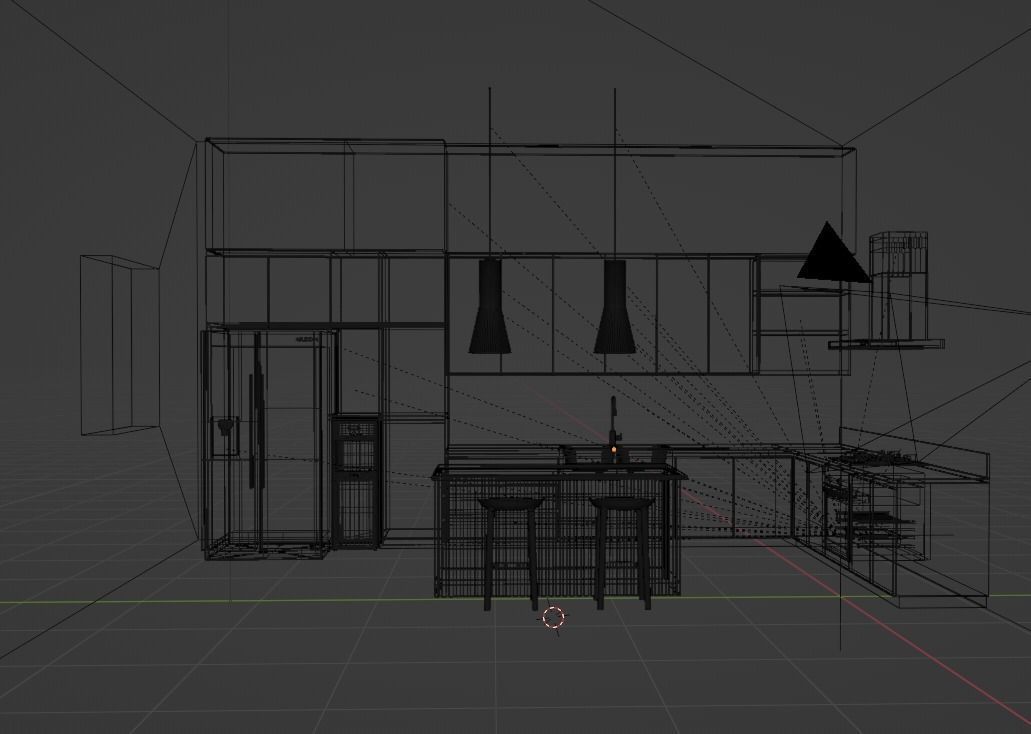 KITCHEN - 3D MODEL Free 3D model_4