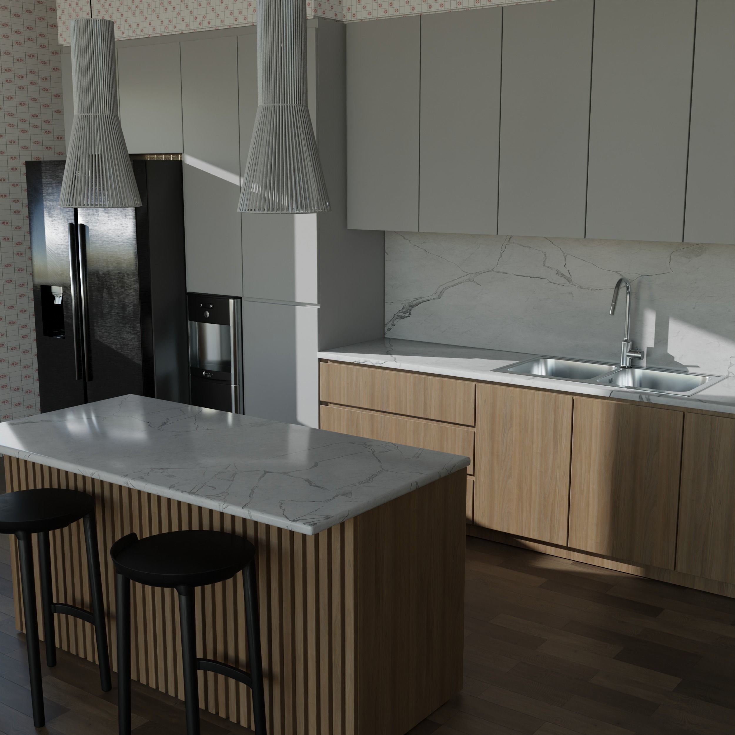 KITCHEN - 3D MODEL Free 3D model_1