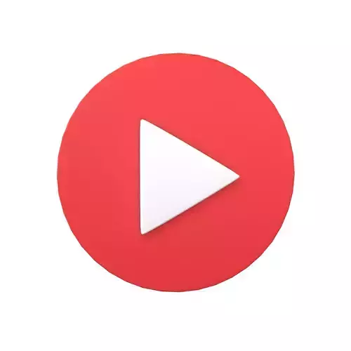 Play Button Symbol V1 002