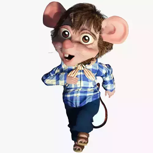 Mouse  High quality character full Rigged and Animated