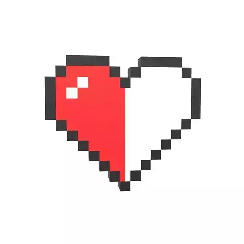 Pixel Heart v2 011
