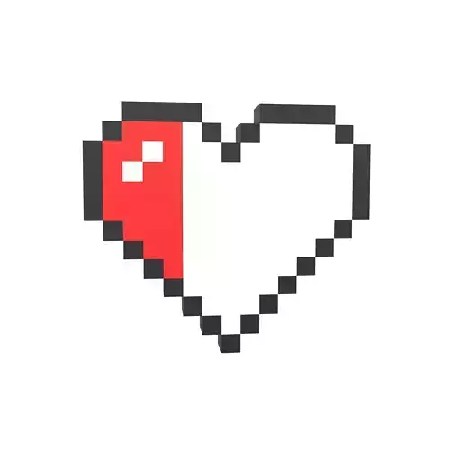 Pixel Heart v2 012