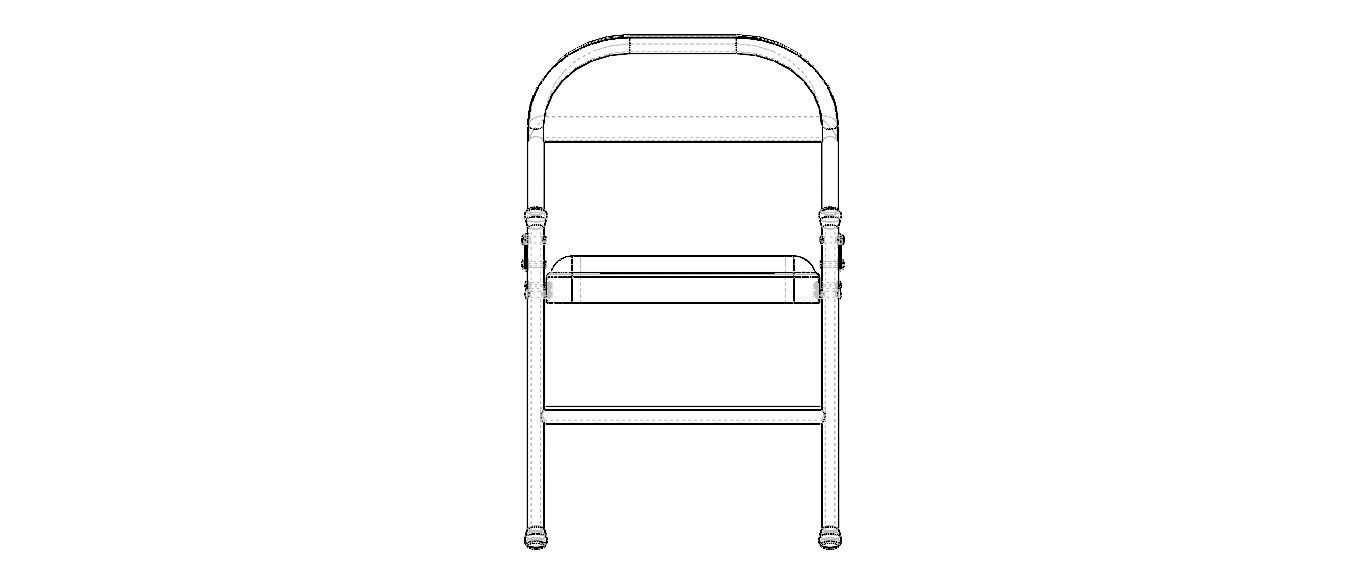 GB Folding Chair 3D model_31