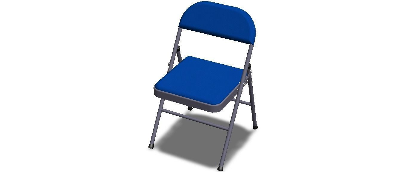 GB Folding Chair 3D model_13