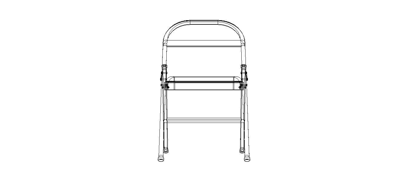 GB Folding Chair 3D model_16