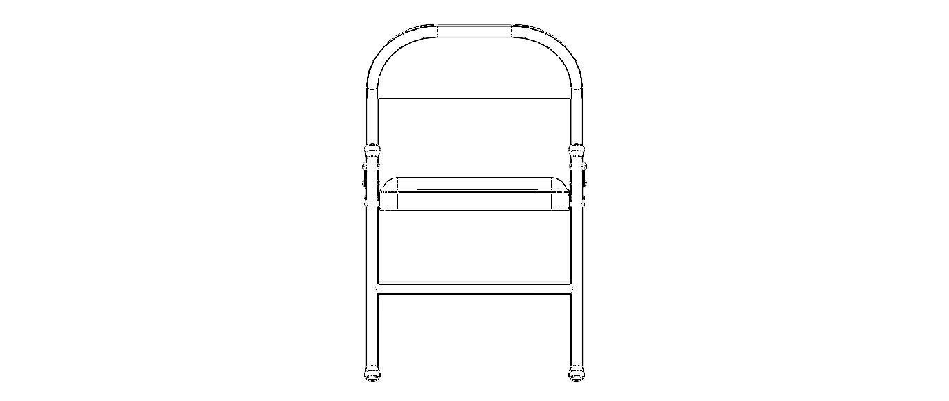 GB Folding Chair 3D model_30