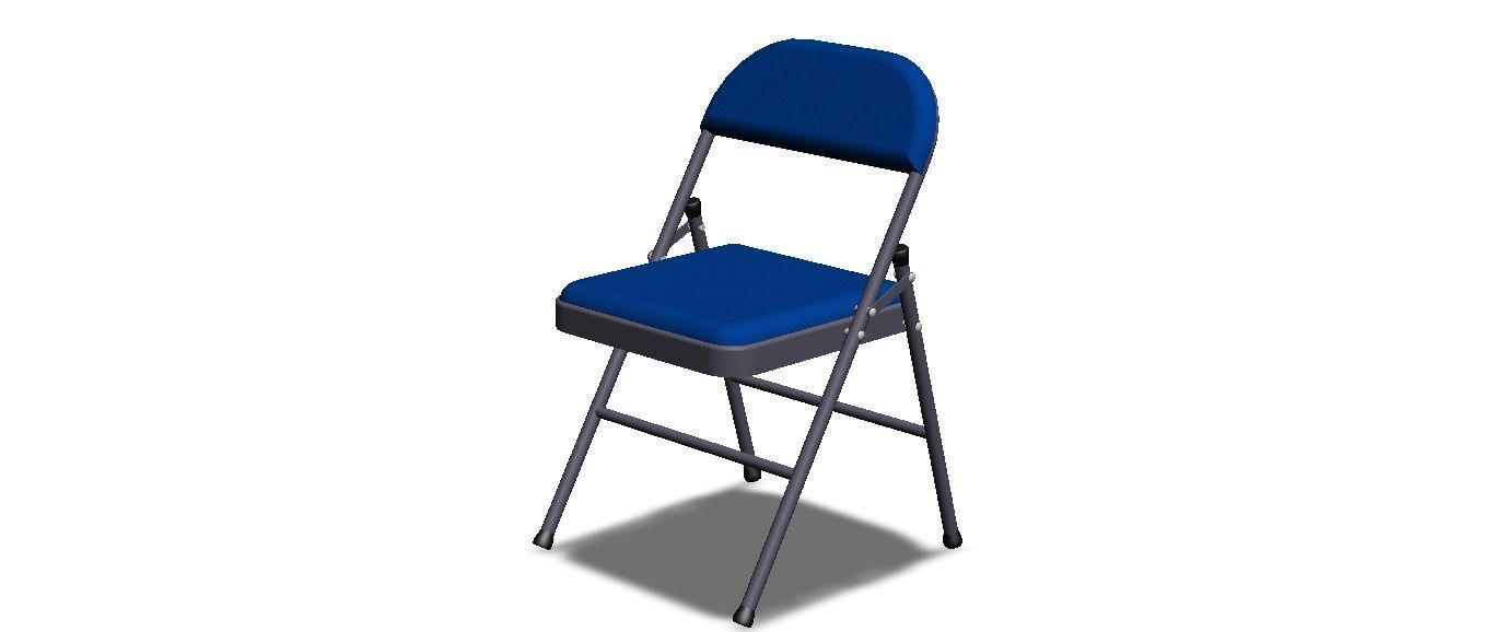 GB Folding Chair 3D model_5