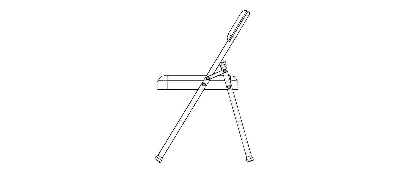 GB Folding Chair 3D model_43