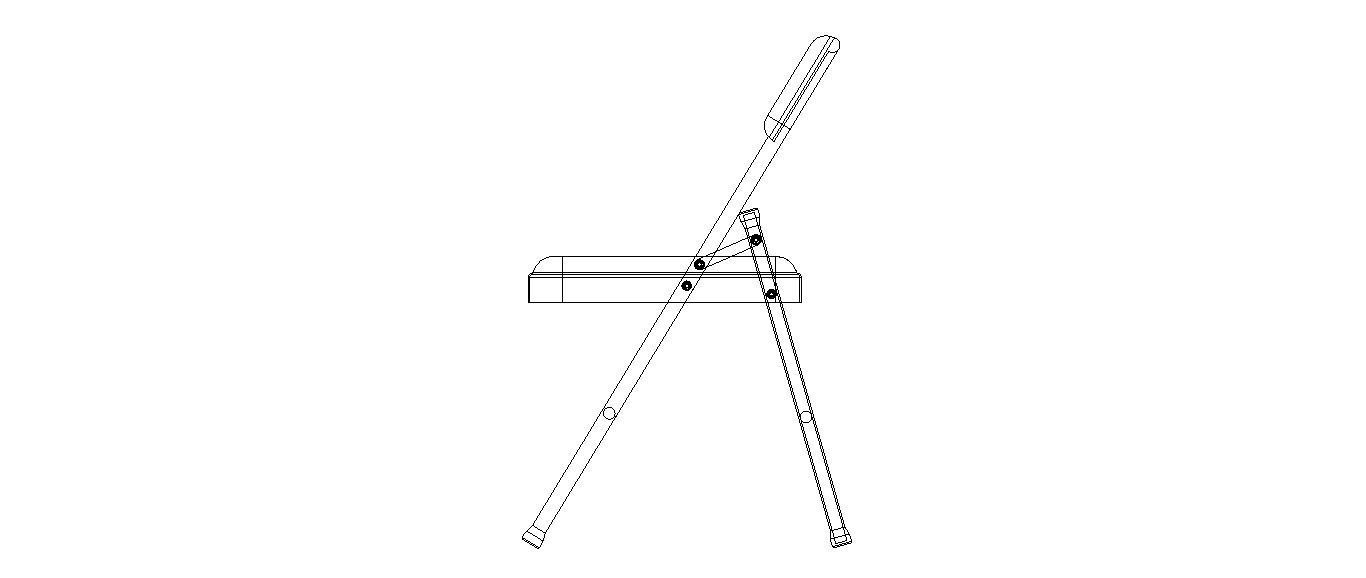 GB Folding Chair 3D model_44