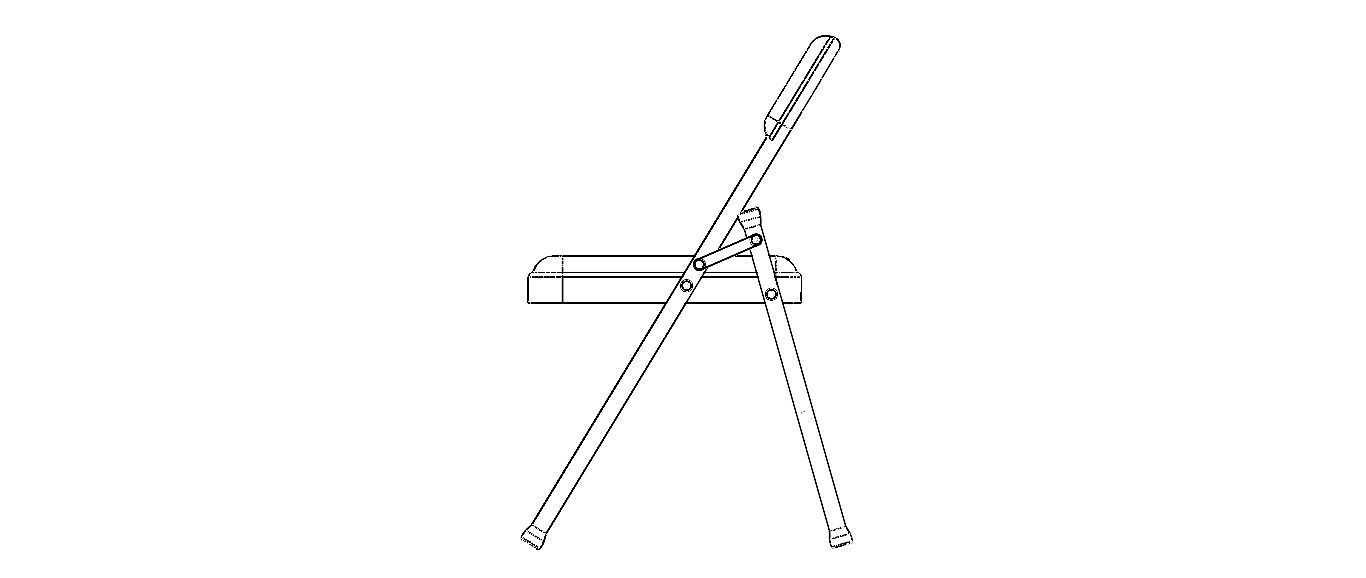 GB Folding Chair 3D model_42