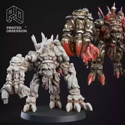 Cadaver Collect - 3D Printable TTRPG - PRESUPPORTED - 32mm Scale 3D print model