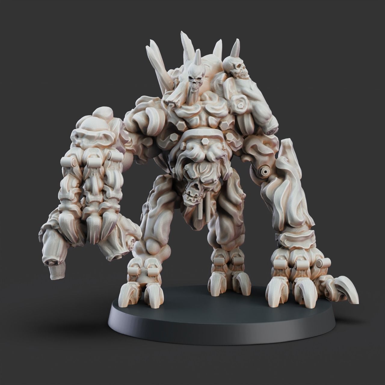 Cadaver Collect - 3D Printable TTRPG - PRESUPPORTED - 32mm Scale 3D print model_6
