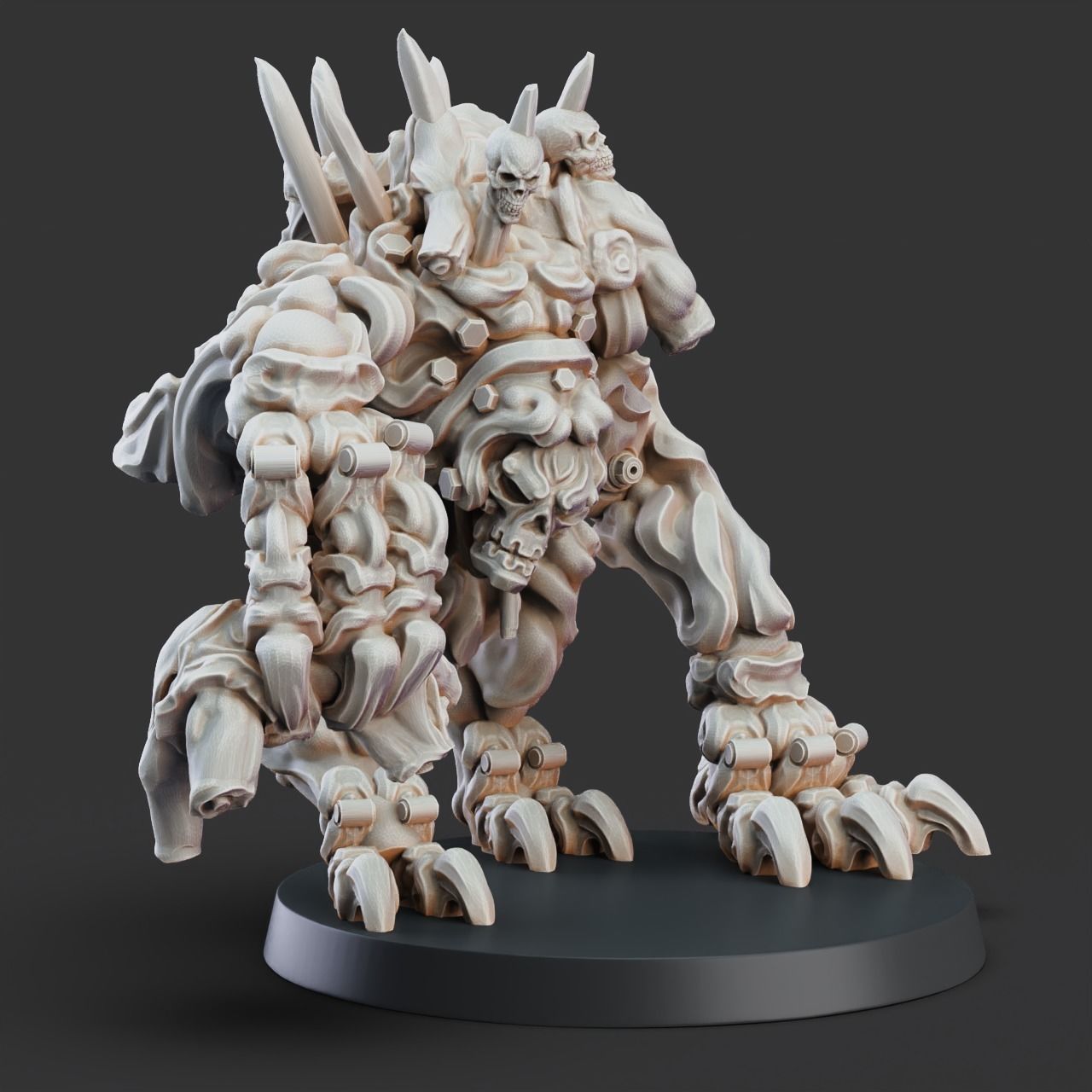 Cadaver Collect - 3D Printable TTRPG - PRESUPPORTED - 32mm Scale 3D print model_5