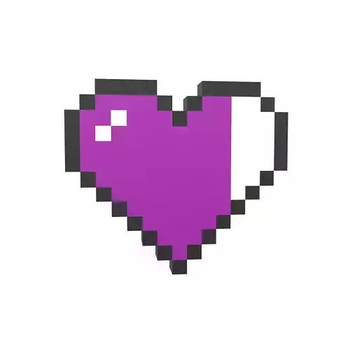 Pixel Heart v2 025
