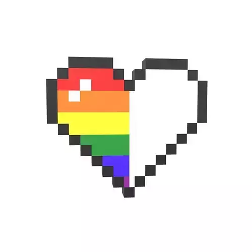 Pixel Heart v2 029