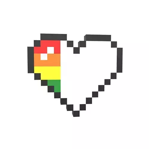 Pixel Heart v2 030